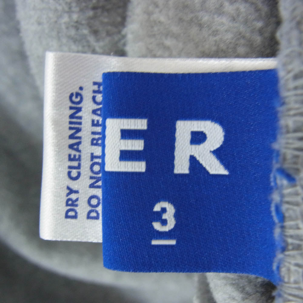 アーダーエラー 18AW ハーフジップ オ－バーサイズ フリースジャケット グレー系 3【中古】