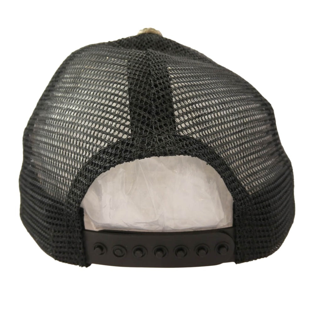 CHROME HEARTS クロムハーツ（原本無） FUCK TRACKER CAP ファックパッチ メッシュ トラッカーキャップ ブラック系 one size【中古】
