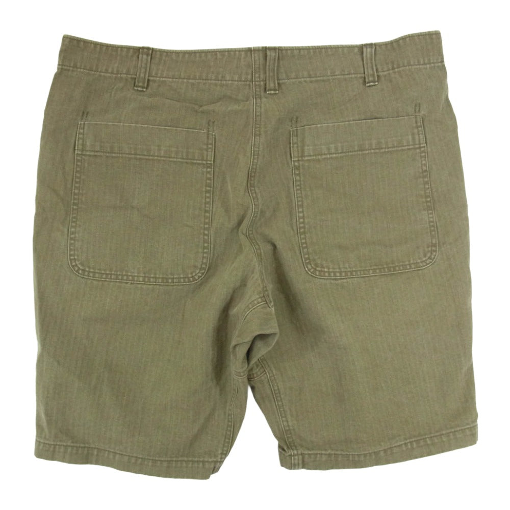 希少 美品 テンダーロイン ショートパンツ HB サイズL TENDERLOIN テンダーロイン SHORTS HB コットンヘリンボーン ショーツ