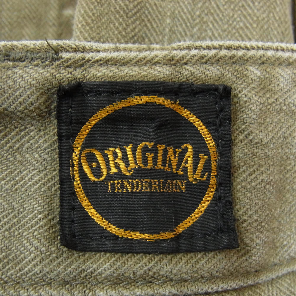 TENDERLOIN テンダーロイン SHORTS HB コットンヘリンボーン ショーツ