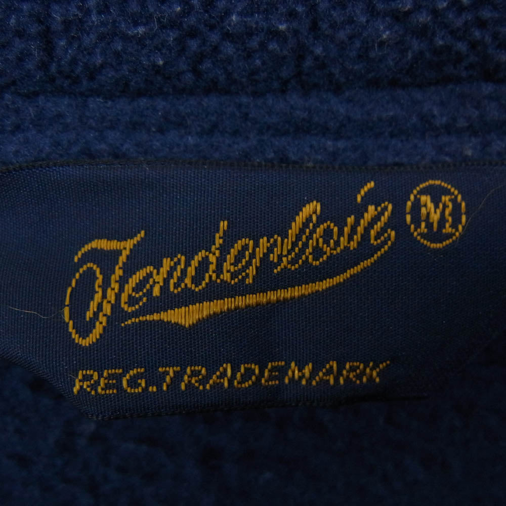 TENDERLOIN テンダーロイン FLEECE JKT フリース ジャケット ネイビー系 M【中古】