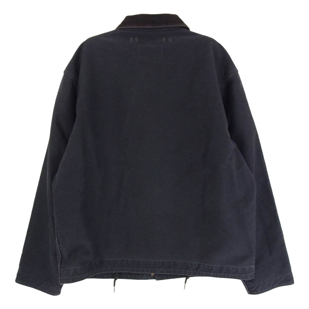 RRL ダブルアールエル ジャングルクロス デッキジャケット ネイビー系 L【中古】