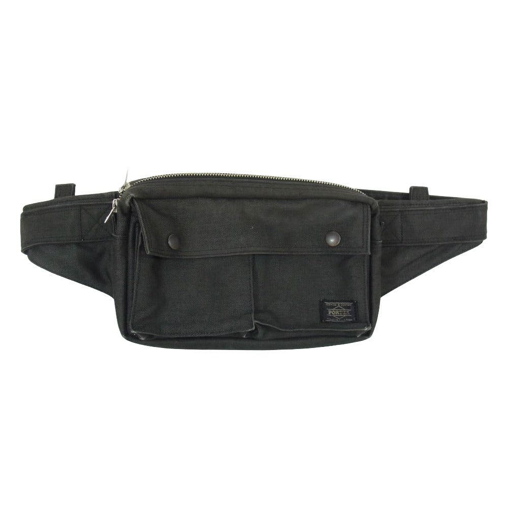 PORTER ポーター 592-27507 SMOKY WAIST BAG ウエストバッグ ショルダーバッグ ブラック系【中古】
