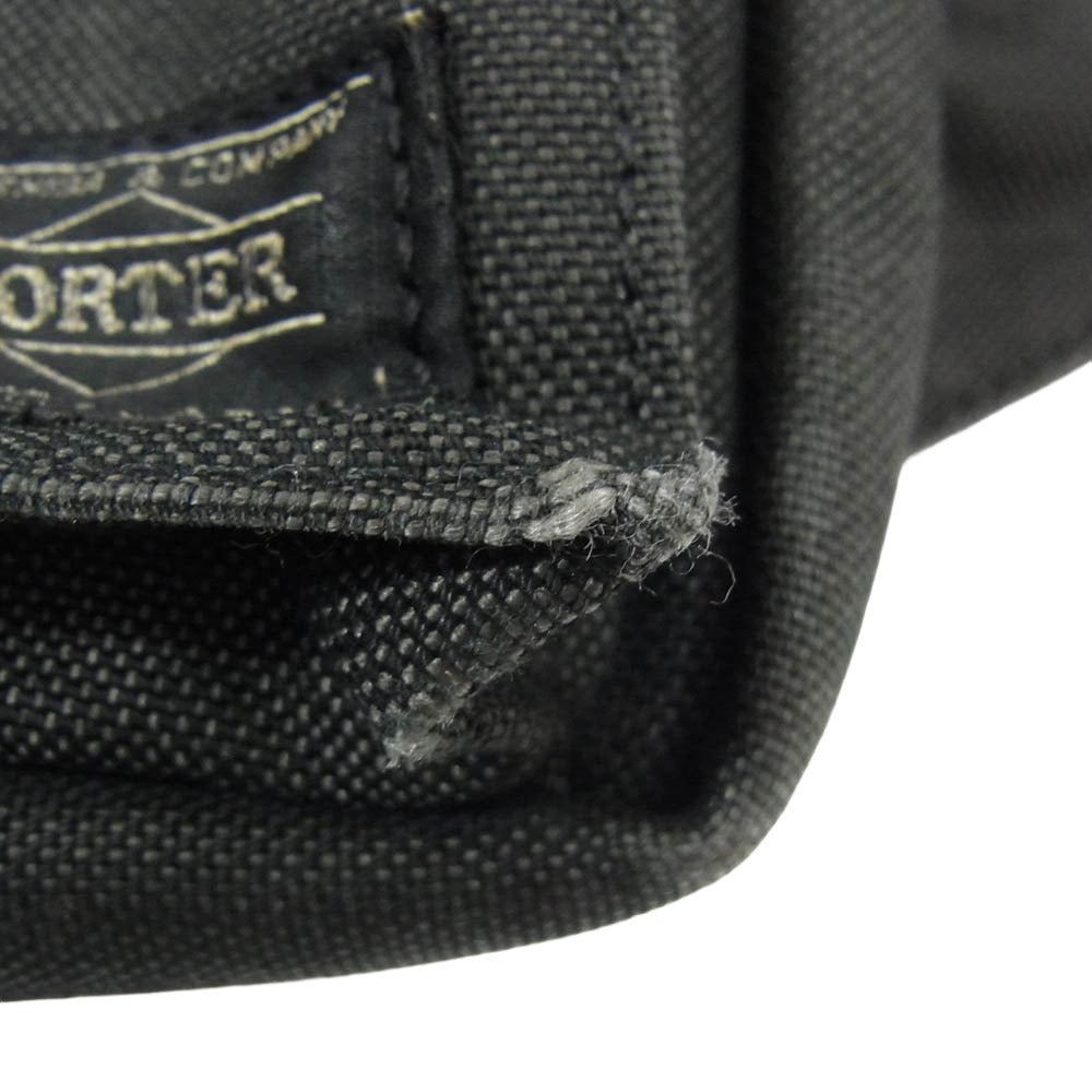 PORTER ポーター 592-27507 SMOKY WAIST BAG ウエストバッグ ショルダーバッグ ブラック系【中古】
