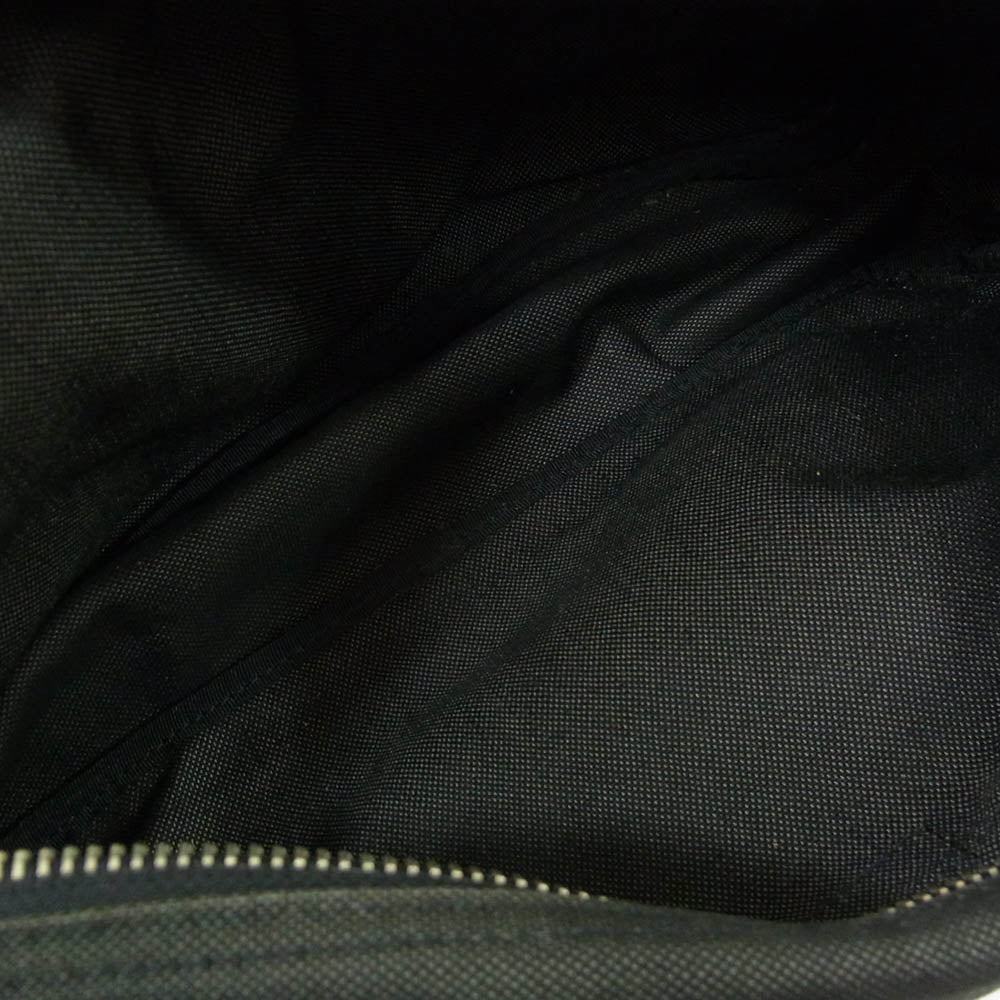 PORTER ポーター SMOKY コットン ショルダー ウエスト バッグ ブラック系【中古】