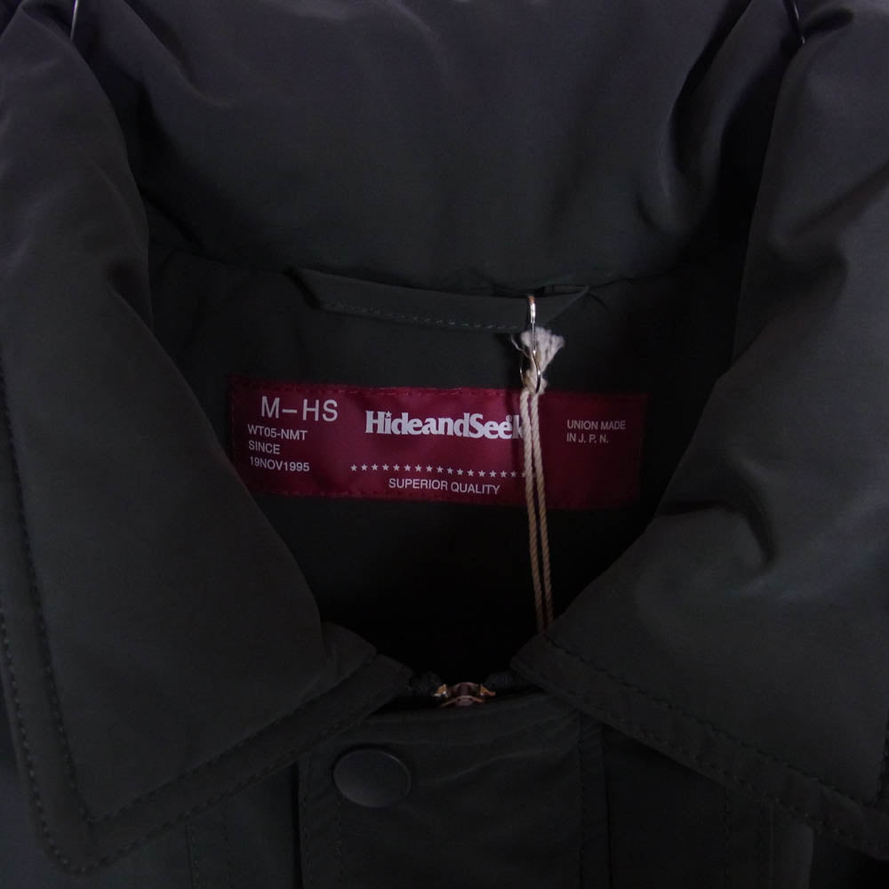 HideandSeek ハイドアンドシーク HJ-090125 Quilting Swing Top キルティング スウィングトップ ジャケット チャコール系 M【美品】【中古】