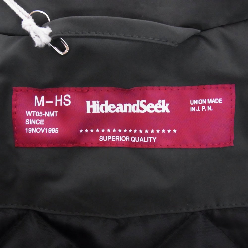 HideandSeek ハイドアンドシーク HJ-090125 Quilting Swing Top キルティング スウィングトップ ジャケット チャコール系 M【美品】【中古】