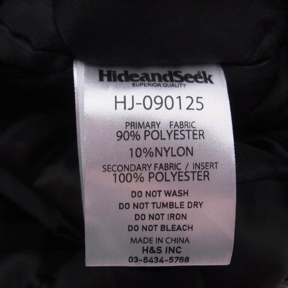 HideandSeek ハイドアンドシーク HJ-090125 Quilting Swing Top キルティング スウィングトップ ジャケット チャコール系 M【美品】【中古】