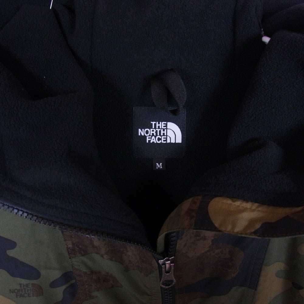 THE NORTH FACE ノースフェイス NP72332 Novelty Compact Nomad Jacket カモフラ ノベルティコンパクトノマドジャケット モスグリーン系 M【中古】