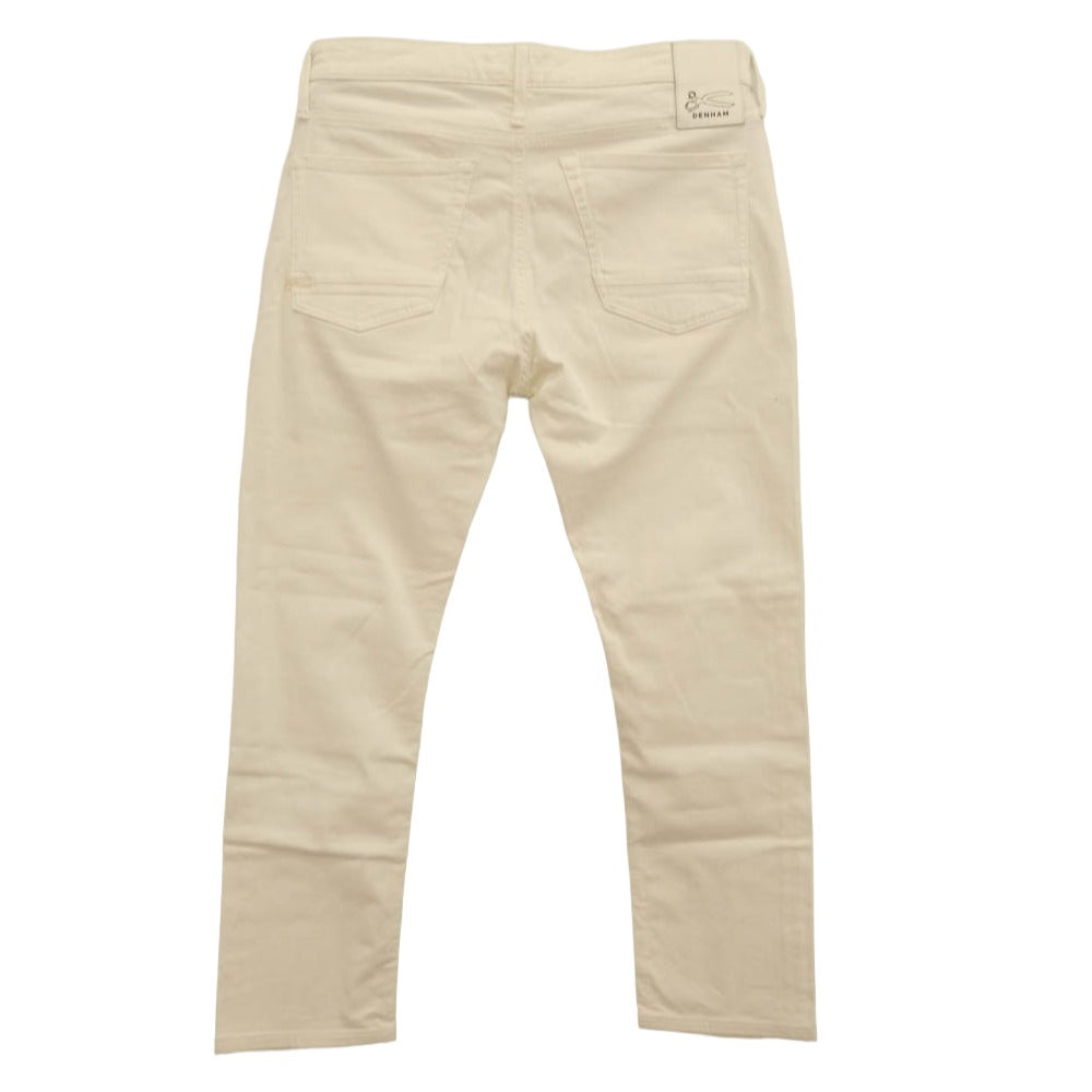 DENHAM デンハム 01-24-02-11-022 BOLT SKINNY FIT スキニー フィット デニム パンツ オフホワイト系 W34-L34【中古】