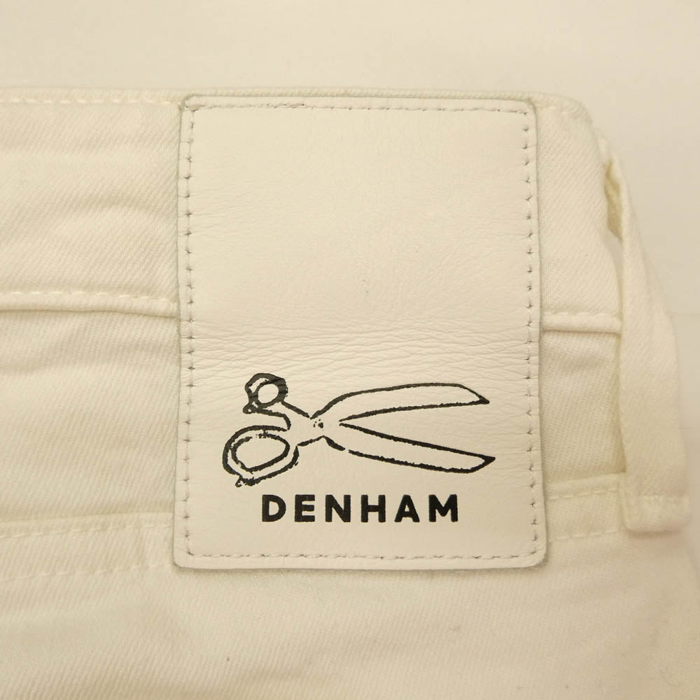 DENHAM デンハム 01-24-02-11-022 BOLT SKINNY FIT スキニー フィット デニム パンツ オフホワイト系 W34-L34【中古】