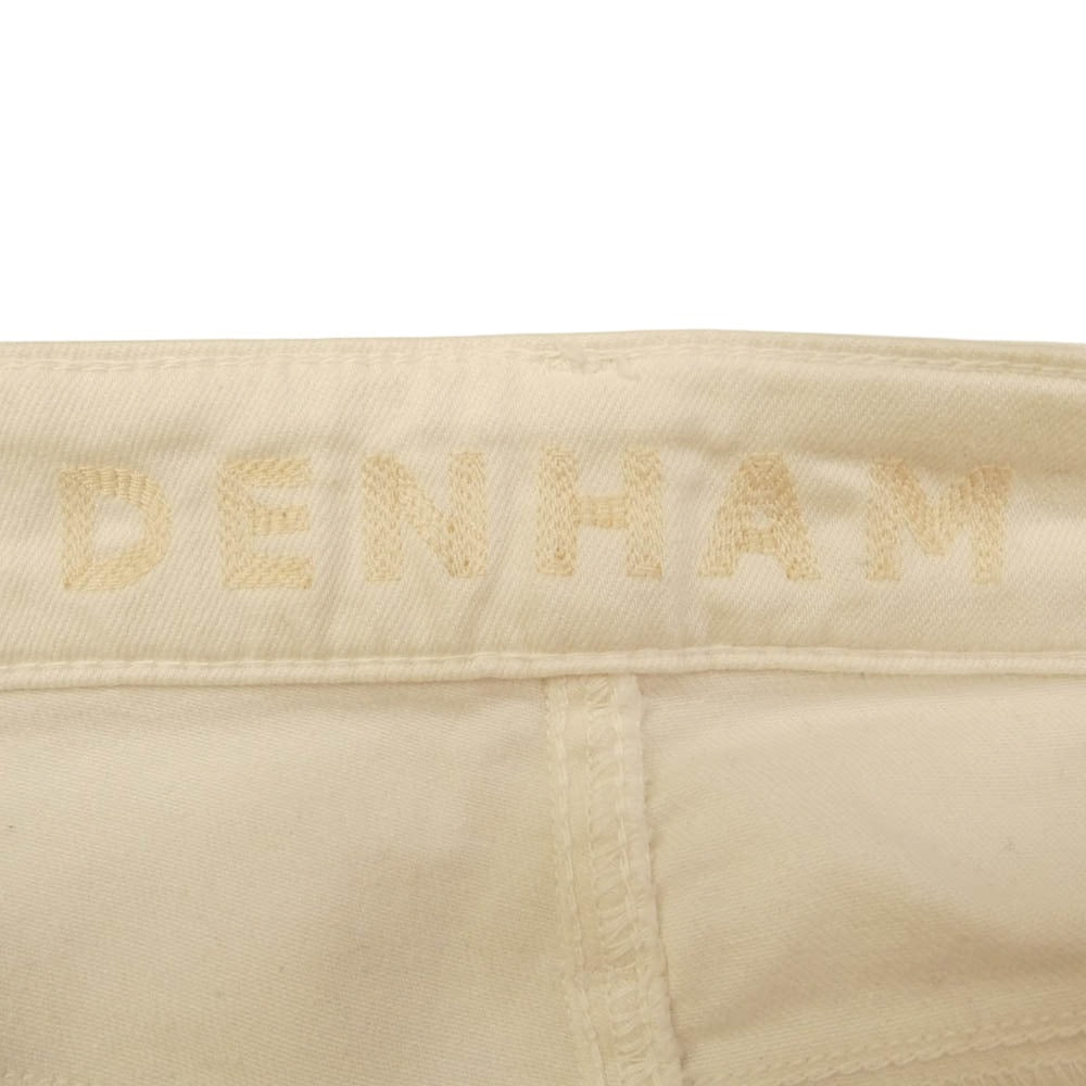 DENHAM デンハム 01-24-02-11-022 BOLT SKINNY FIT スキニー フィット デニム パンツ オフホワイト系 W34-L34【中古】