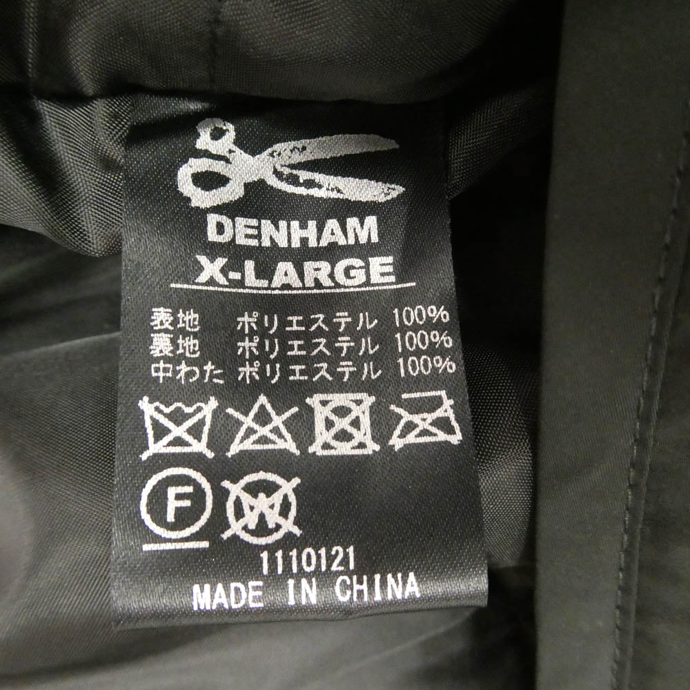 DENHAM デンハム 27191-1-20809 TECK VEST パテッド テック ベスト ブラック系 F【美品】【中古】