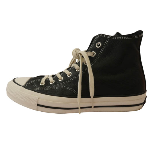 CONVERSE コンバース 1AD812 ADDICT アディクト 2025 HOLIDAY CHUCK TAYLOR LEATHER HI ホリデー チャックテイラー レザー ハイカット スニーカー ブラック系 ホワイト系 27cm【中古】