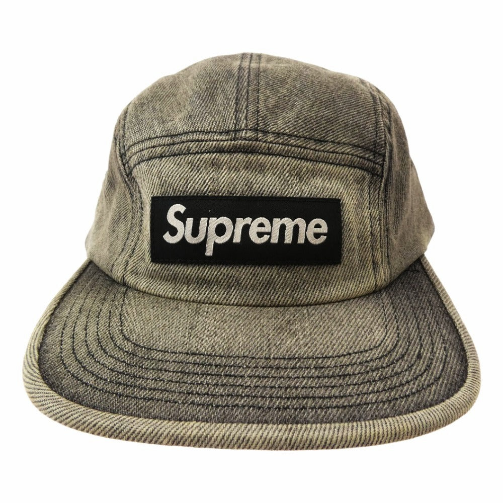 Supreme シュプリーム 25AW Denim Camp Cap デニム キャンプ キャップ グレー系【中古】