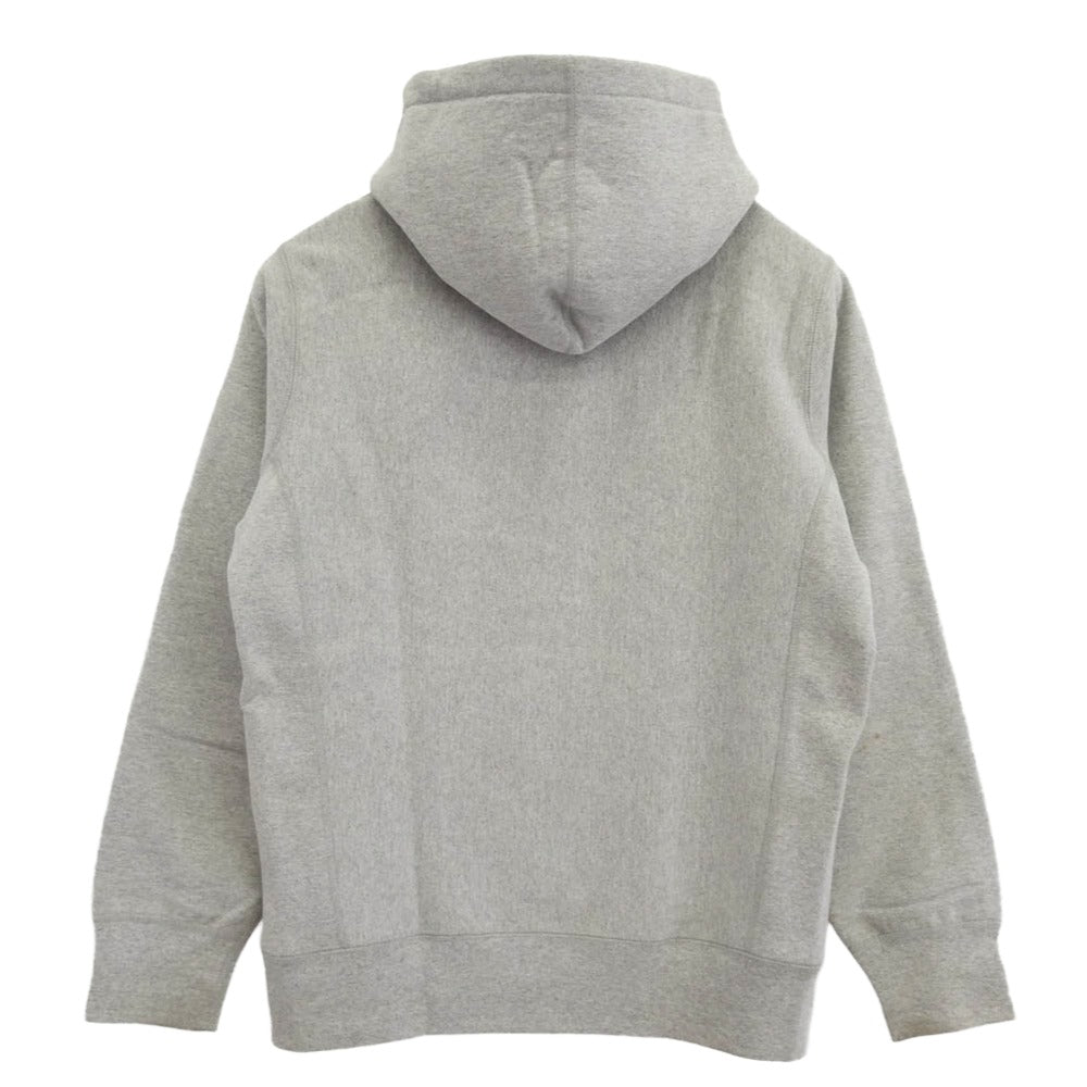Supreme シュプリーム 16AW Box Logo Hooded Sweatshirt ボックスロゴ フーディー スウェット パーカー グレー系 M【中古】