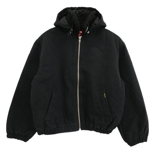 Supreme シュプリーム 25AW Faux Shearling Lined Bomber Jacket フェイク シアリング ラインド ボンバー ジャケット ブラック系 M【極上美品】【中古】