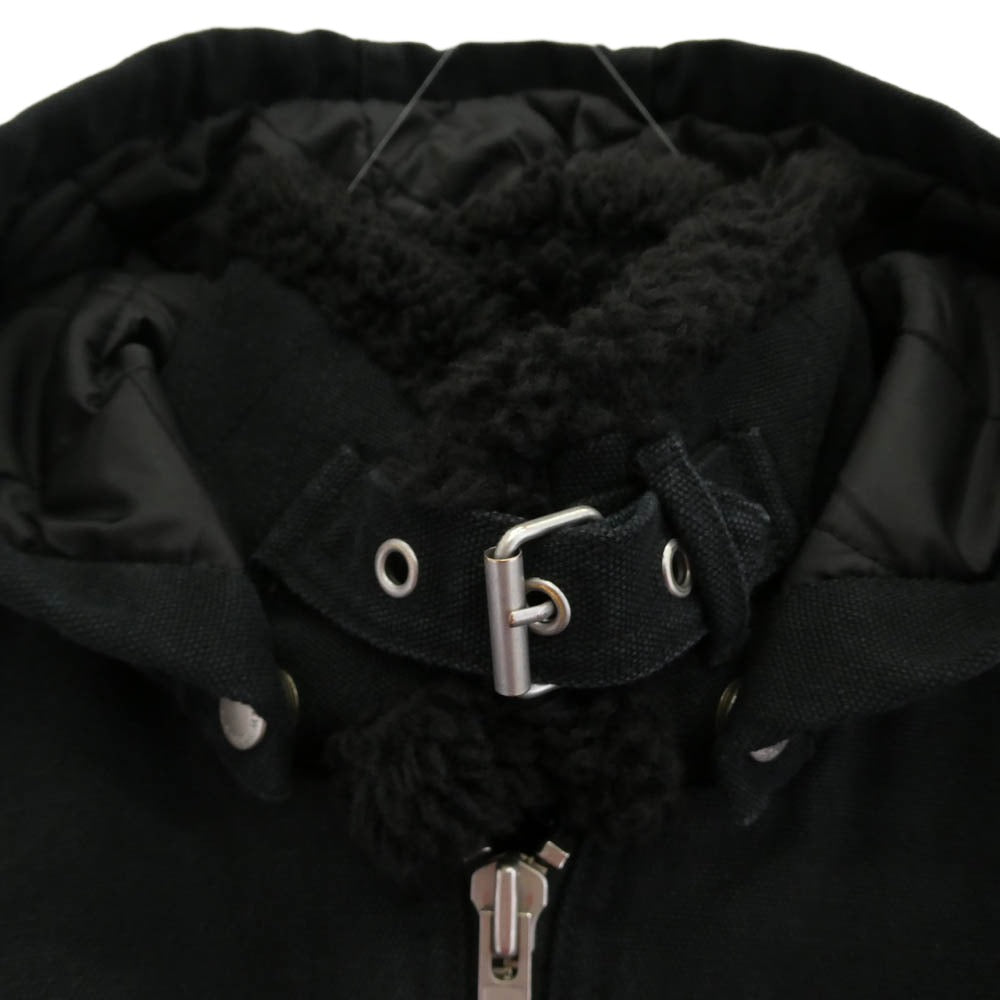 Supreme シュプリーム 25AW Faux Shearling Lined Bomber Jacket フェイク シアリング ラインド ボンバー ジャケット ブラック系 M【極上美品】【中古】