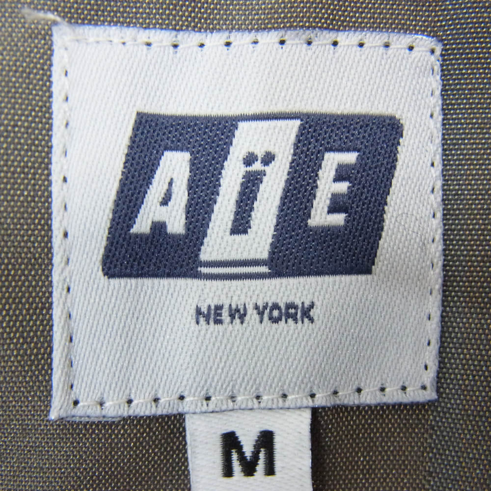エーアイイー プルオーバー 長袖 シャツ グレー系 M【新古品】【未使用】【中古】