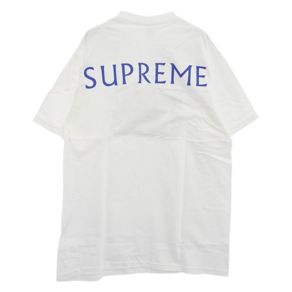 Supreme シュプリーム 25SS Damien Hirst Tee ダミアンハースト フロントプリント Tシャツ 半袖カットソー ホワイト系 L【新古品】【未使用】【中古】