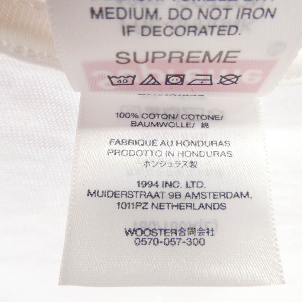 Supreme シュプリーム 25SS Damien Hirst Tee ダミアンハースト フロントプリント Tシャツ 半袖カットソー ホワイト系 L【新古品】【未使用】【中古】