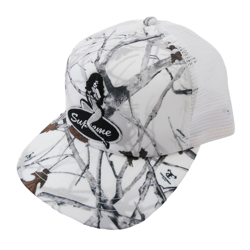 Supreme シュプリーム 25AW Pinup Mesh Back 5-PanelWhite Camo ピンアップ 5パネル ホワイトカモ メッシュキャップ 帽子 ホワイト系【新古品】【未使用】【中古】
