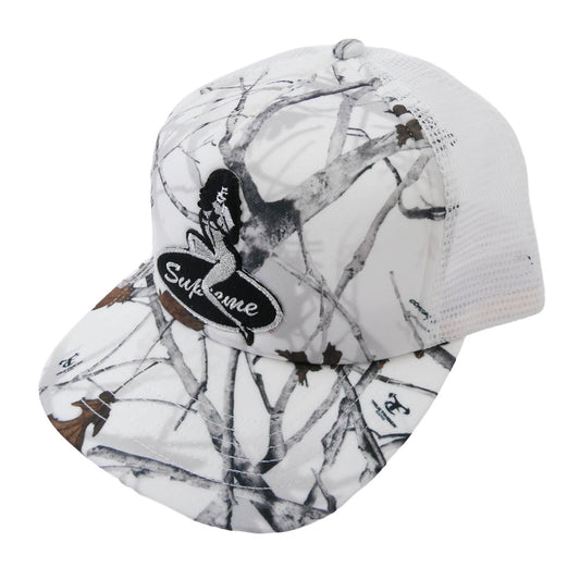Supreme シュプリーム 25AW Pinup Mesh Back 5-PanelWhite Camo ピンアップ 5パネル ホワイトカモ メッシュキャップ 帽子 ホワイト系【新古品】【未使用】【中古】