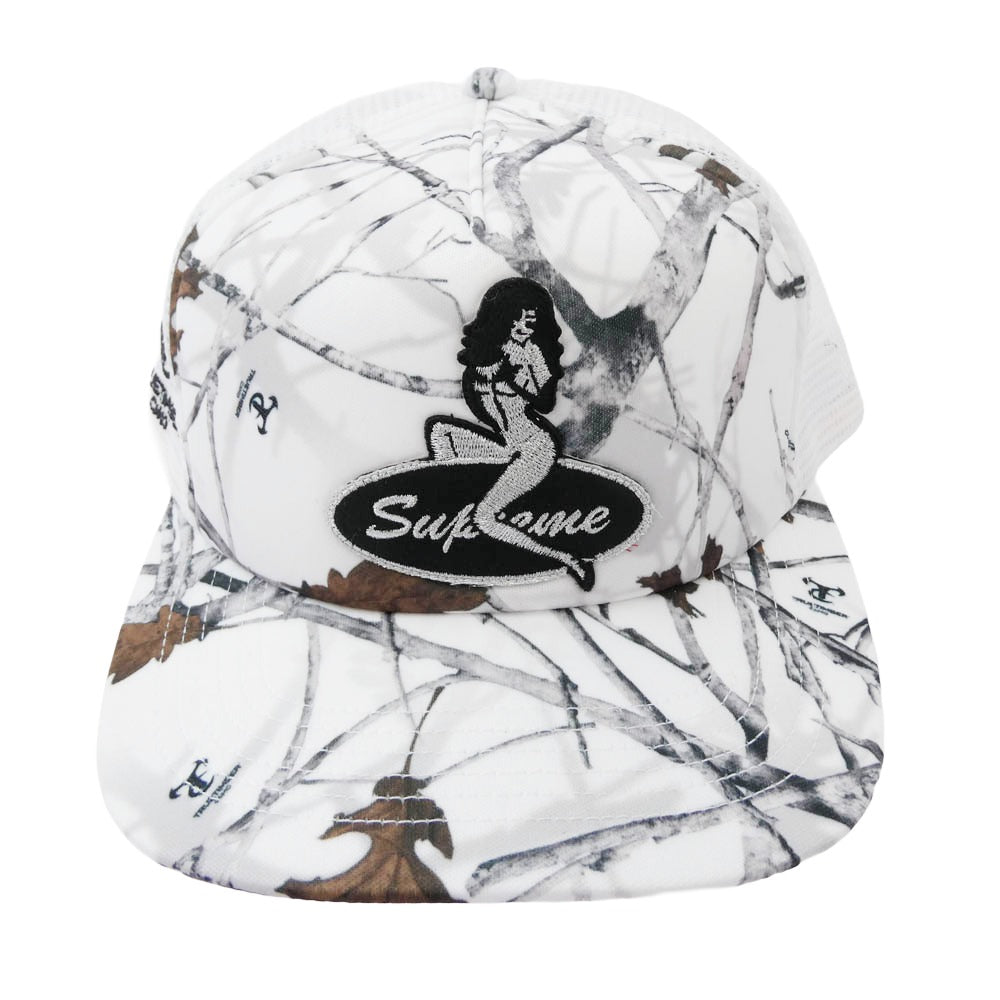 Supreme シュプリーム 25AW Pinup Mesh Back 5-PanelWhite Camo ピンアップ 5パネル ホワイトカモ メッシュキャップ 帽子 ホワイト系【新古品】【未使用】【中古】