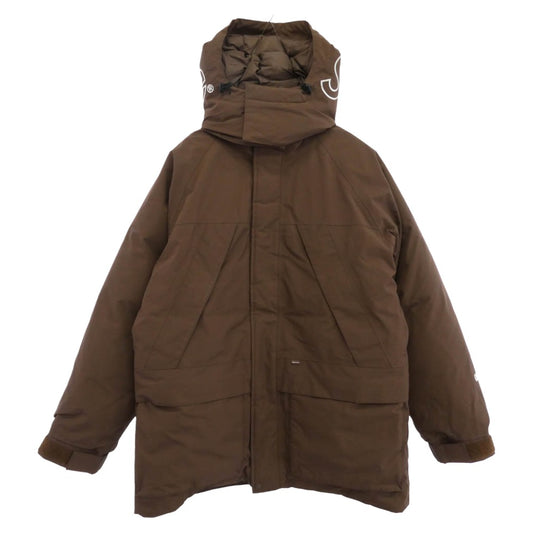 Supreme シュプリーム 18AW GORE-TEX 700-Fill Down Parka ゴアテックス 700フィル ダウンパーカー ダウンジャケット ブラウン系 L【中古】
