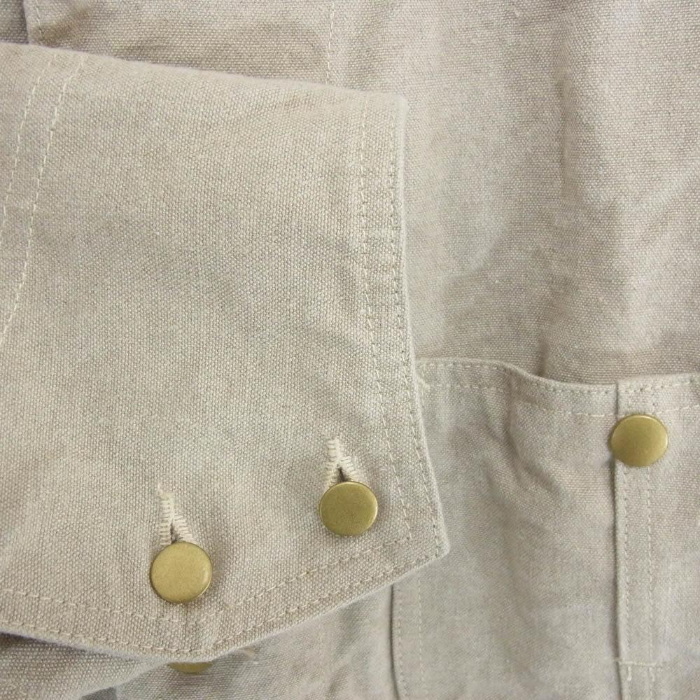 A.PRESSE アプレッセ 23SS 23SAP-01-01M Coverall Jacket カバーオールジャケット エクリュ ベージュ系 2【極上美品】【中古】