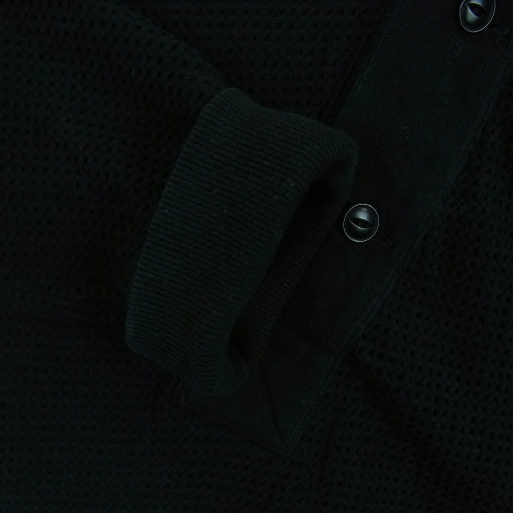 ソウシオオツキ S20SSCS01LS KIMONO BREASTED THERMAL キモノ ブレステッド サーマル 長袖 カットソー ブラック系 44【中古】