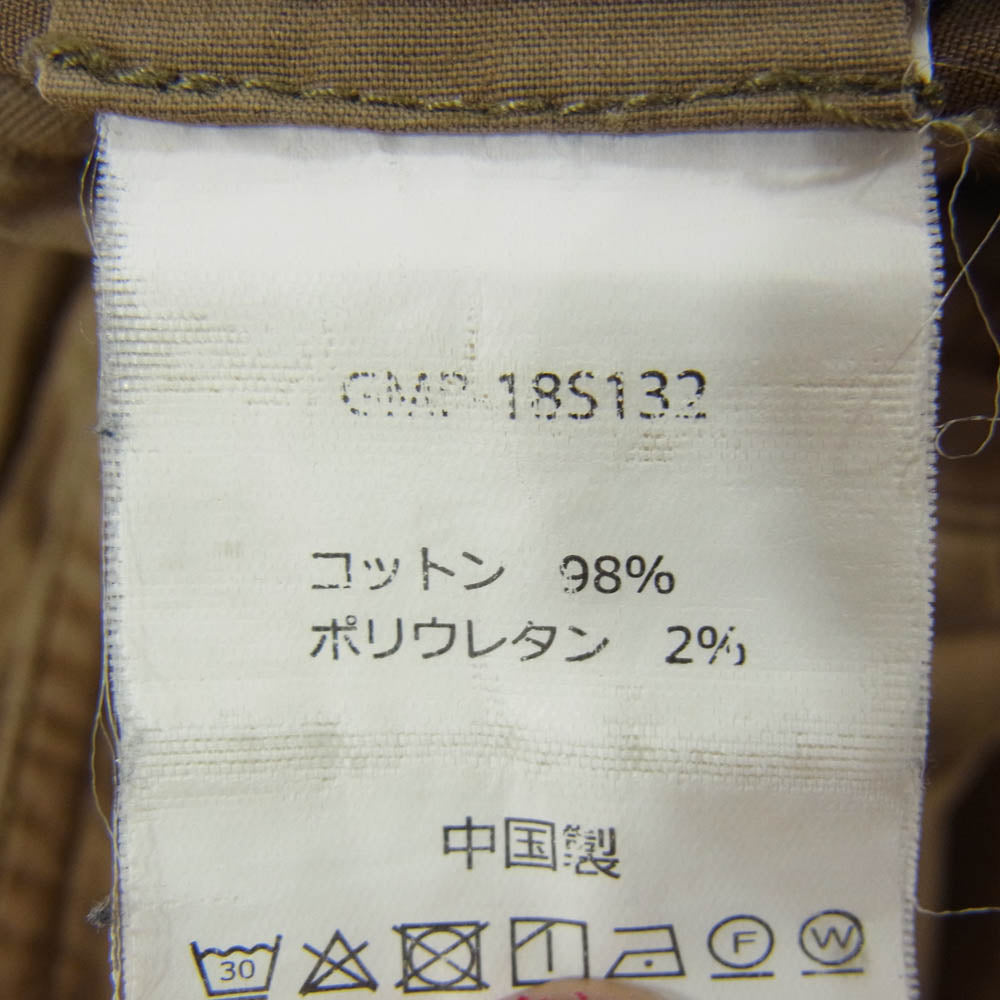 Gramicci グラミチ GMP-18S132 BEAMS別注 コットン パッカリング パンツ ブラウン系 S【中古】