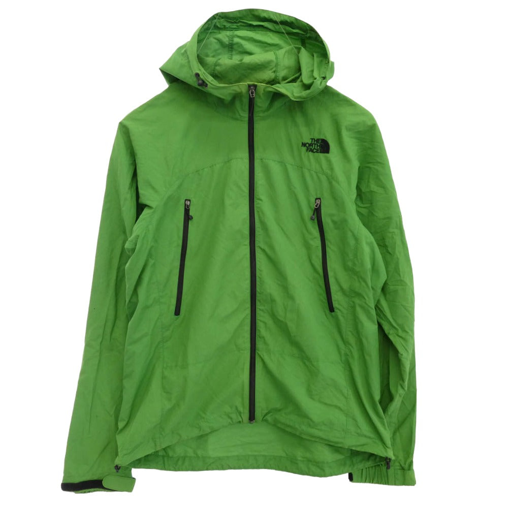 THE NORTH FACE ノースフェイス NP21210 EVOLUTION JACKET エボリューション ナイロン フーデッド ジャケット グリーン系 L【中古】