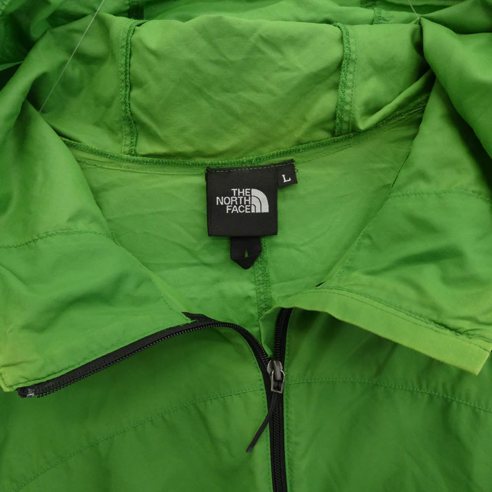 THE NORTH FACE ノースフェイス NP21210 EVOLUTION JACKET エボリューション ナイロン フーデッド ジャケット グリーン系 L【中古】