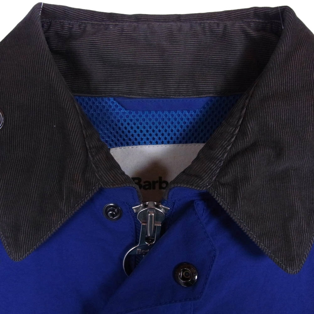 Barbour バブアー 1701078 BEDALE ビデイル ナイロン フィールドジャケット ブルー系 S【中古】