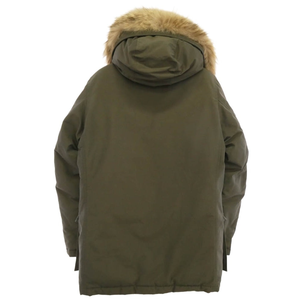 WOOLRICH ウールリッチ 1602160 ARCTIC PARKA アークテック パーカー ダウン ジャケット カーキ系 S【中古】