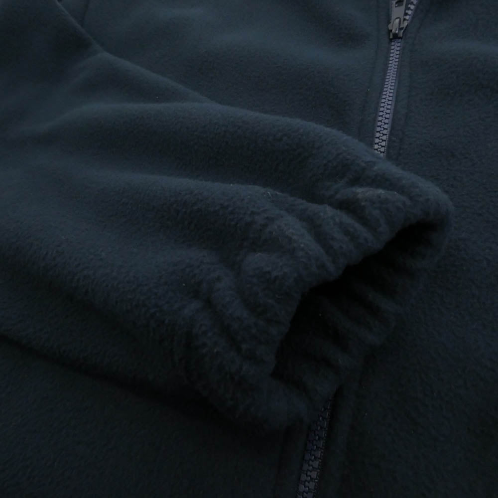 The Ennoy Professional ザ エンノイ プロフェッショナル 25AW AW25BRENJK02LP PROFESSIONAL ロゴ刺繍 ジップ フリース ジャケット ネイビー系 L【中古】