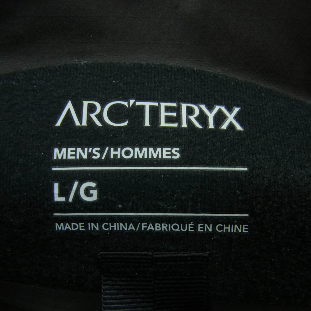 ARC'TERYX アークテリクス 21776 ZETA SL JACKET ゼータ SL ジャケット マウンテン パーカー 中国製 ブラック系 L【中古】