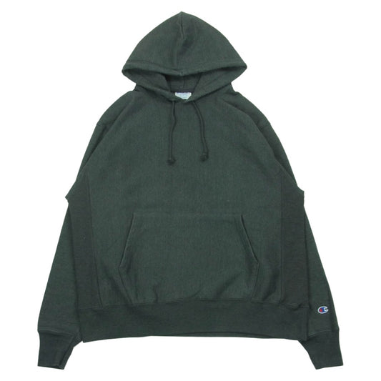 Champion チャンピオン 00S ホンジュラス製 REVERSE WEAVE リバースウィーブ プルオーバー パーカー グレー系 L【中古】