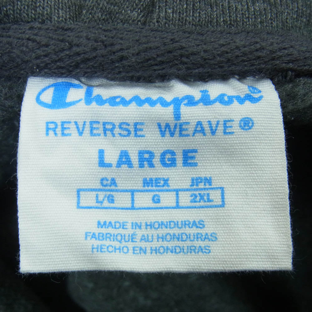 Champion チャンピオン 00S ホンジュラス製 REVERSE WEAVE リバースウィーブ プルオーバー パーカー グレー系 L【中古】