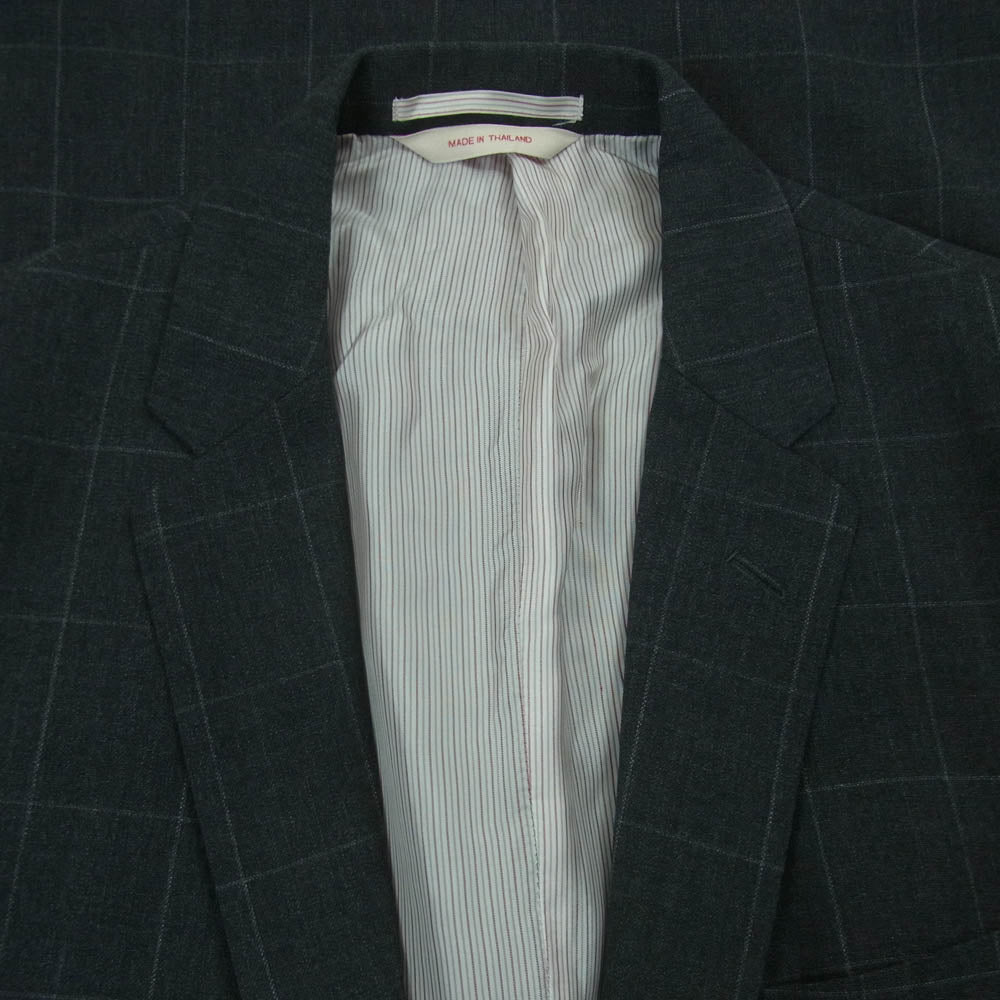 Brooks Brothers ブルックスブラザーズ red fleece レッド フリース ストライプ 2B テーラード ジャケット グレー系 40 40S【中古】