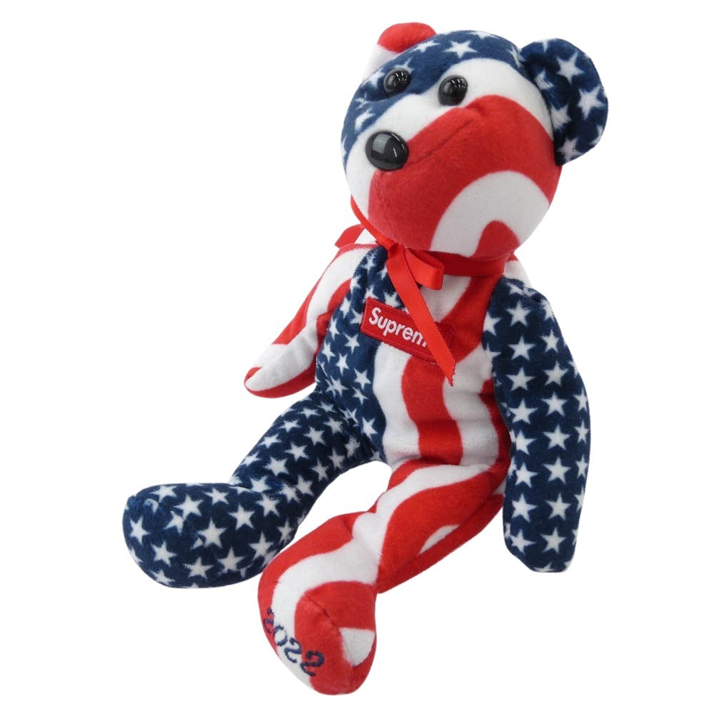 Supreme シュプリーム 22aw × ty ‘Beanie Baby’ ビーニーベイビー ぬいぐるみ テディベア レッド系 ネイビー系 ホワイト系【中古】