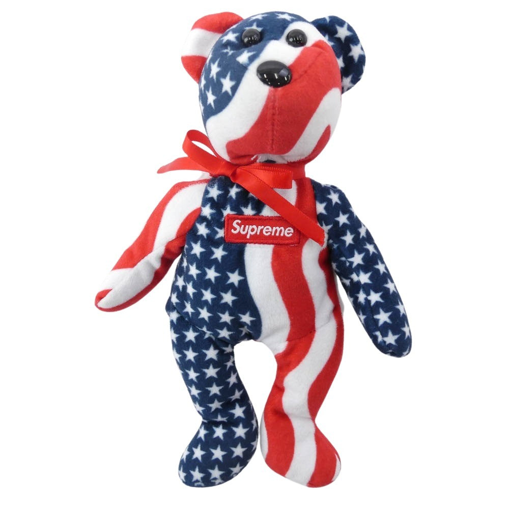 Supreme シュプリーム 22aw × ty ‘Beanie Baby’ ビーニーベイビー ぬいぐるみ テディベア レッド系 ネイビー系 ホワイト系【中古】