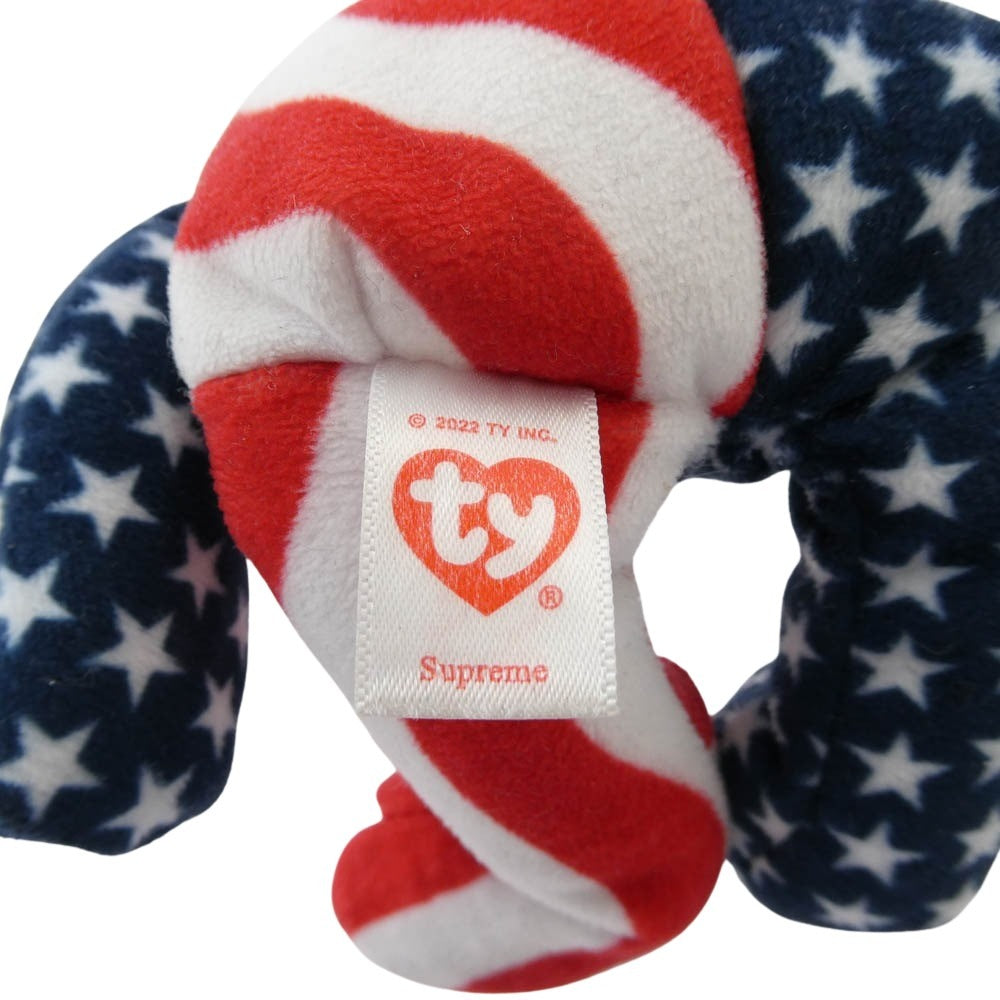 Supreme シュプリーム 22aw × ty ‘Beanie Baby’ ビーニーベイビー ぬいぐるみ テディベア レッド系 ネイビー系 ホワイト系【中古】