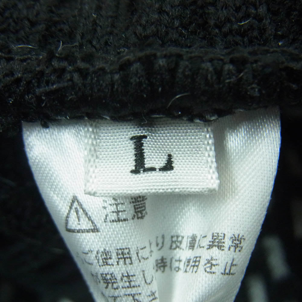DESCENDANT ディセンダント 24aw HA92452DC HELLY HANSEN ヘリーハンセン MTTN MITTEN FIBERPILE HH x DCDT ミトン グローブ 手袋 ブラック系 L【美品】【中古】