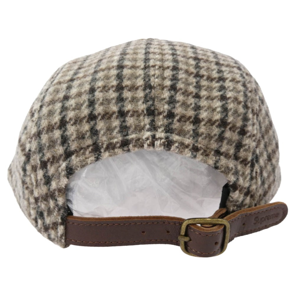 Supreme シュプリーム 23AW Houndstooth Wool Camp Cap ハウンド