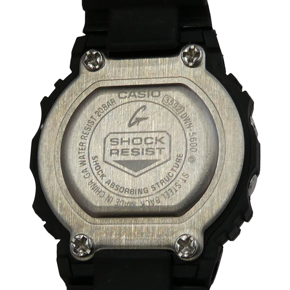 【中古品】G-SHOCK nano DWN-5600-1JR G-SHOCK NANO 5600 SERIES ブラック DWN-5600-1JR – THREEC WEB