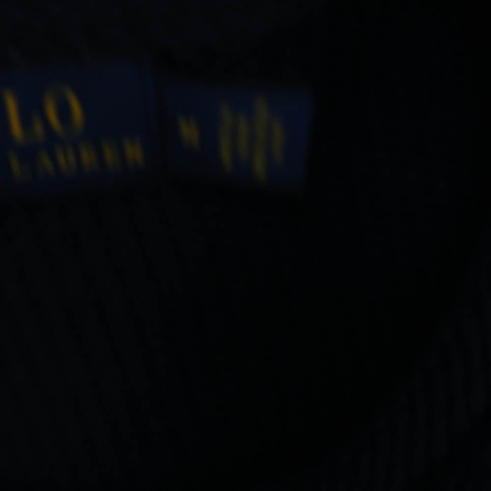 POLO RALPH LAUREN ポロ・ラルフローレン クルーネック マルチカラー ニット M ネイビー系 M【中古】