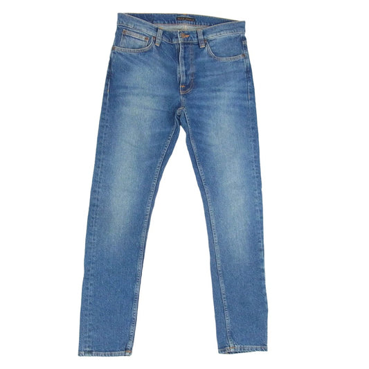 Nudie Jeans ヌーディージーンズ LEAN DEAN BLUE RITUAL スキニー デニム パンツ インディゴブルー系 30【中古】