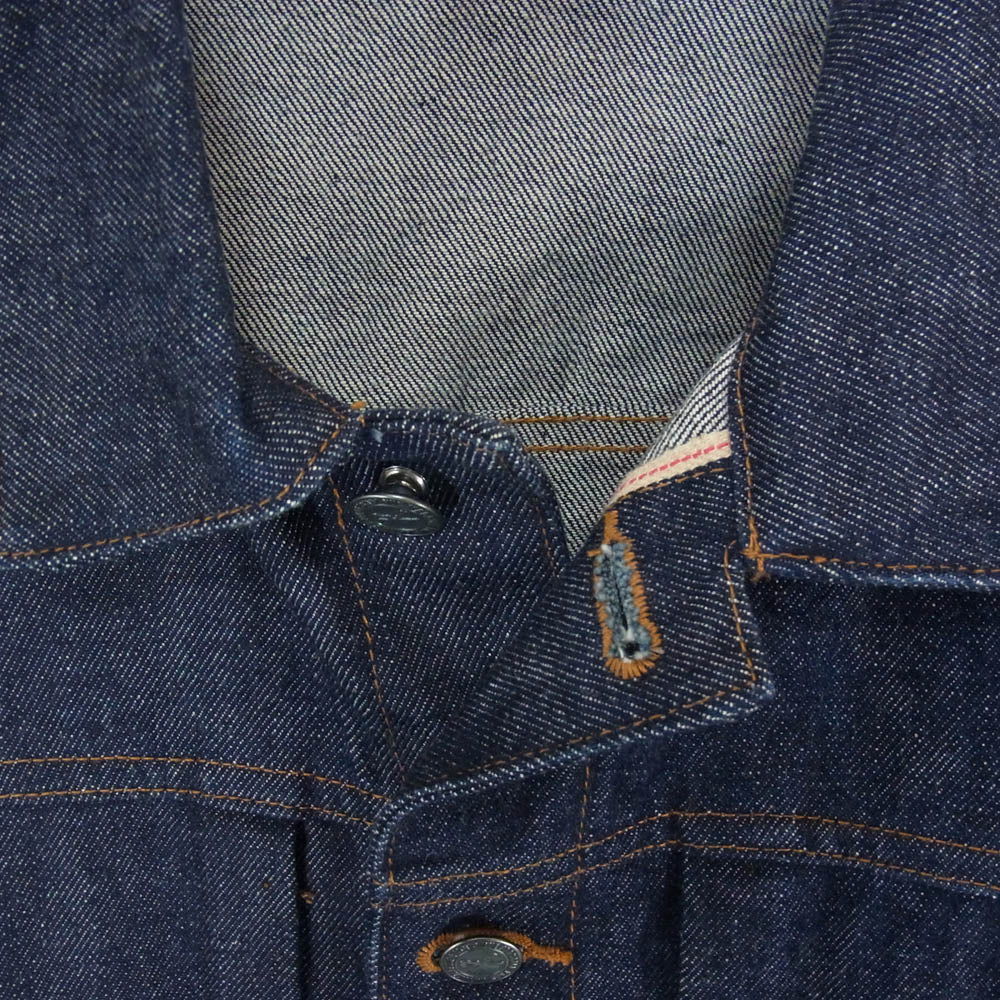 A.P.C. アーペーセー 2nd Type デニム トラッカー ジャケット インディゴブルー系 L【中古】